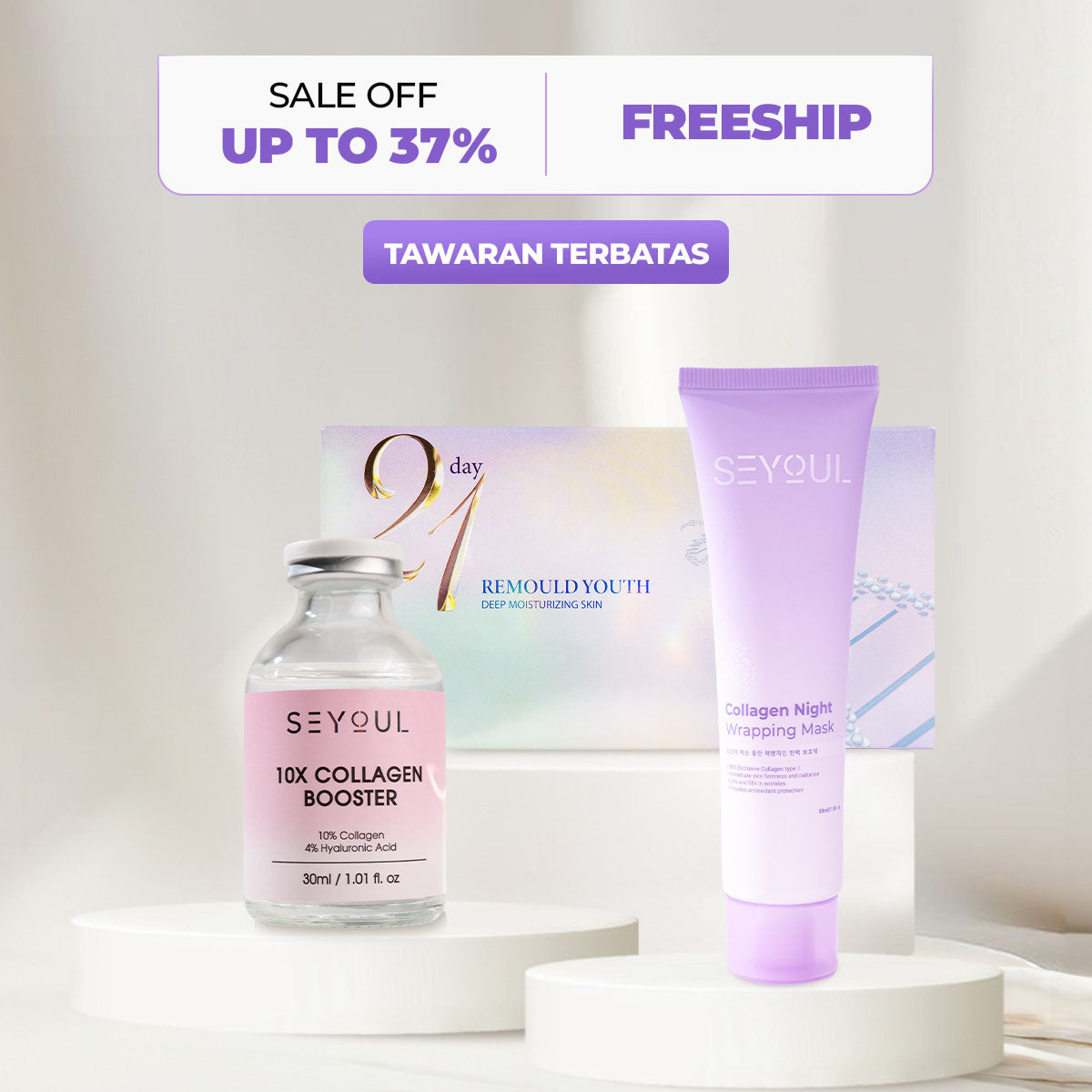 Paket GLOW Collagen Trio