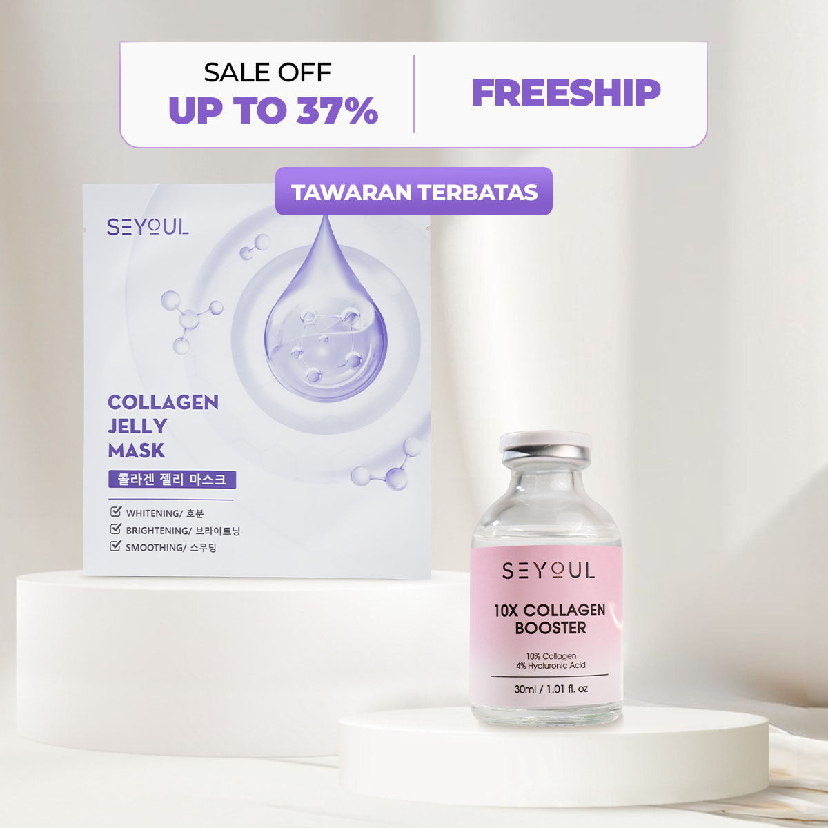 Paket GLOW Intense Mask