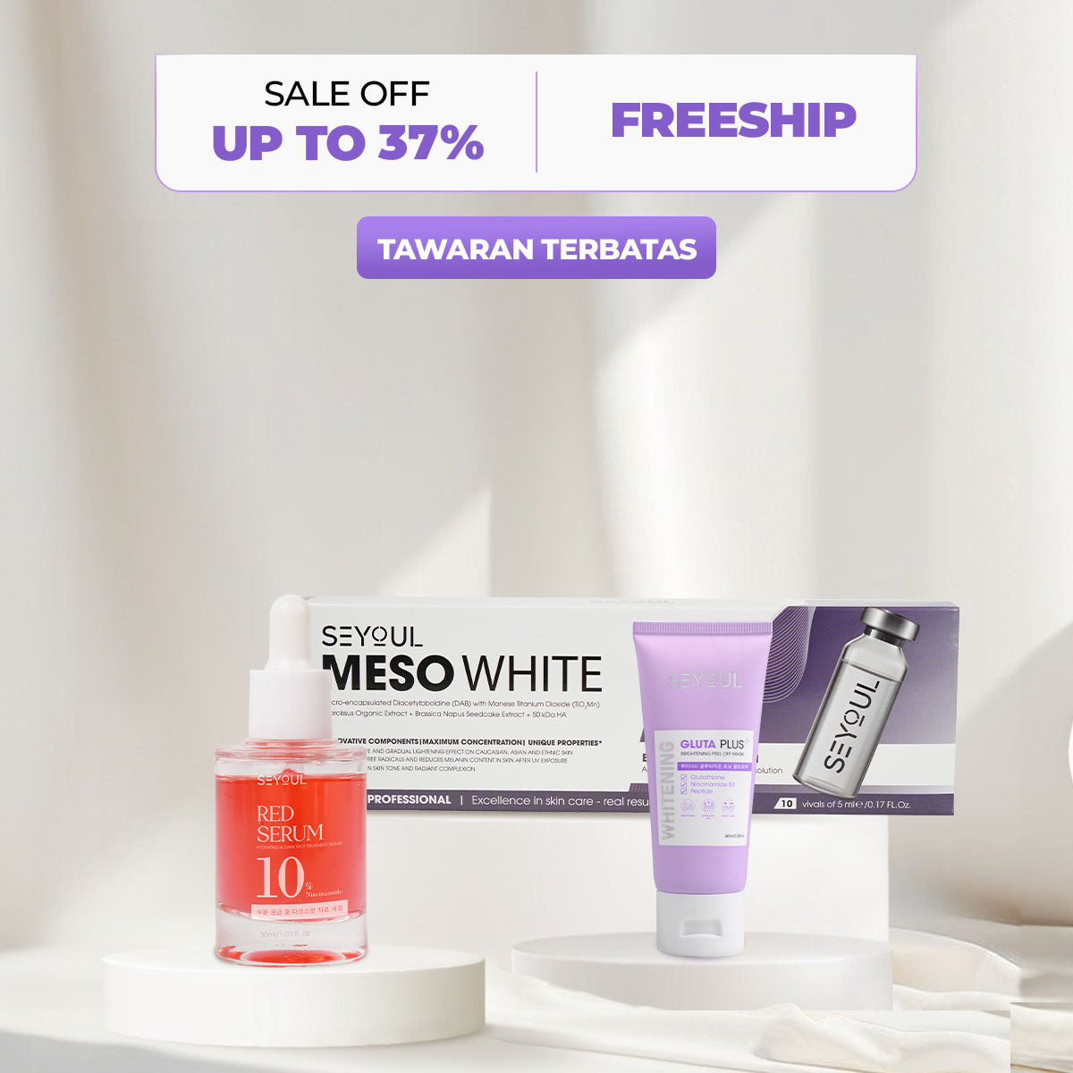 Paket WHITE Triple Boost